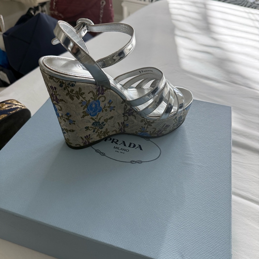 PRADA silver platforms - Picture 2 of 5